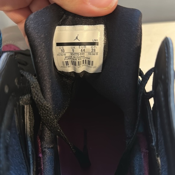 🔥🔥 Jordan Retro 7 Bordeaux 2015 Size 10 - Picture 4 of 9